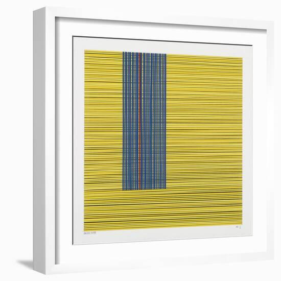 Yellow, Blue and Red-Alex Dunn-Framed Giclee Print