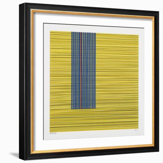 Yellow, Blue and Red-Alex Dunn-Framed Giclee Print