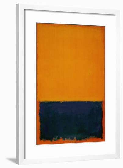 Yellow, Blue, Orange, 1955-Mark Rothko-Framed Art Print