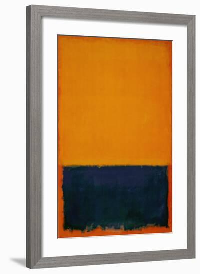 Yellow, Blue, Orange, 1955-Mark Rothko-Framed Art Print