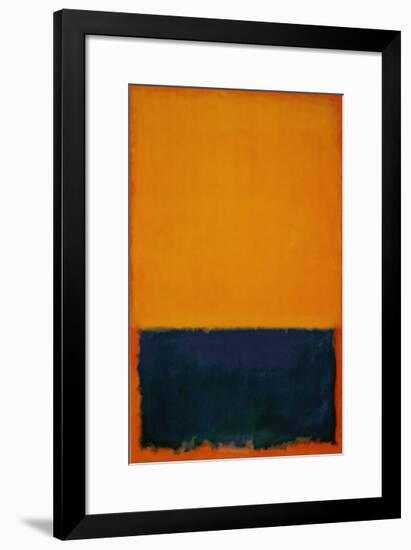 Yellow, Blue, Orange, 1955-Mark Rothko-Framed Art Print