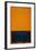 Yellow, Blue, Orange, 1955-Mark Rothko-Framed Art Print