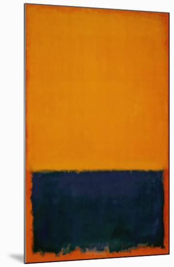 Yellow, Blue, Orange, 1955-Mark Rothko-Mounted Art Print