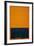 Yellow, Blue, Orange, 1955-Mark Rothko-Framed Art Print