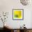 Yellow / Blue-Daniel Cacouault-Framed Giclee Print displayed on a wall