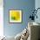 Yellow / Blue-Daniel Cacouault-Framed Giclee Print displayed on a wall