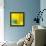 Yellow / Blue-Daniel Cacouault-Framed Premier Image Canvas displayed on a wall