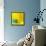 Yellow / Blue-Daniel Cacouault-Framed Premier Image Canvas displayed on a wall