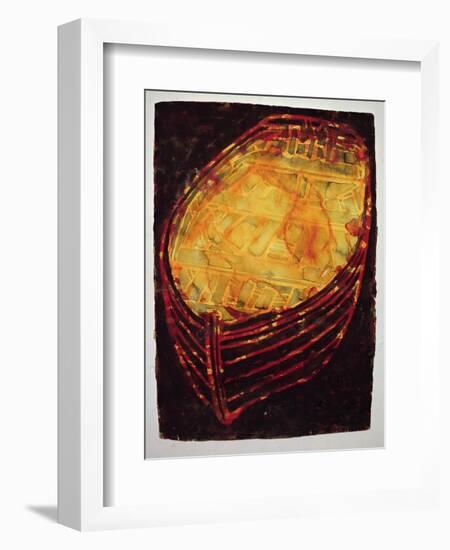 Yellow Boat, 2007-Graham Dean-Framed Giclee Print