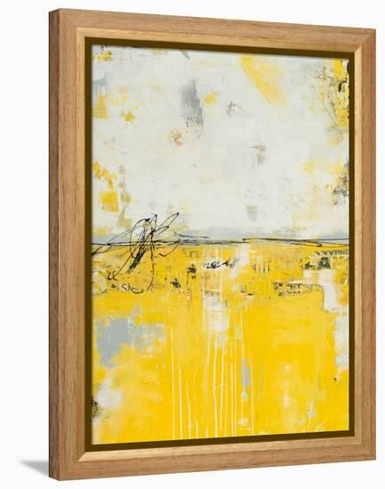 Yellow Bound-Erin Ashley-Framed Stretched Canvas