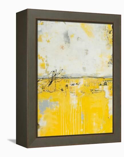 Yellow Bound-Erin Ashley-Framed Stretched Canvas