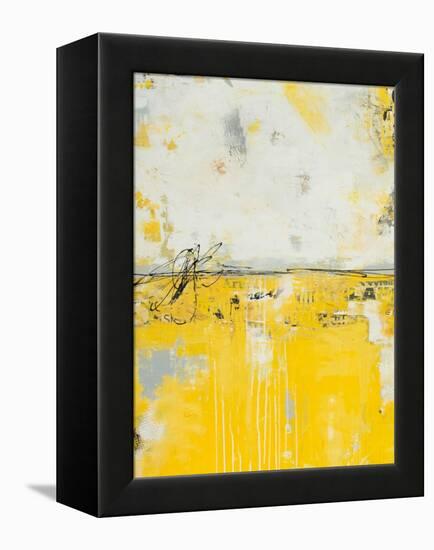 Yellow Bound-Erin Ashley-Framed Stretched Canvas