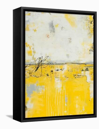 Yellow Bound-Erin Ashley-Framed Stretched Canvas