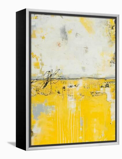 Yellow Bound-Erin Ashley-Framed Stretched Canvas