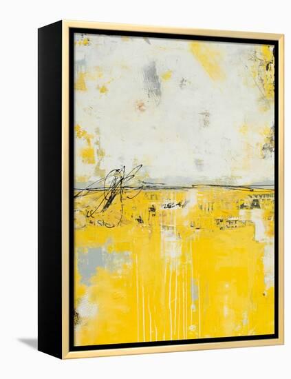 Yellow Bound-Erin Ashley-Framed Stretched Canvas