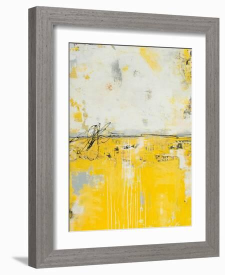 Yellow Bound-Erin Ashley-Framed Art Print