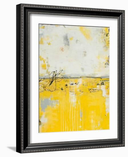 Yellow Bound-Erin Ashley-Framed Art Print