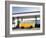 Yellow Bus and Deserted Gas Station, Page, Arizona-Kevin Lange-Framed Photographic Print