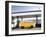 Yellow Bus and Deserted Gas Station, Page, Arizona-Kevin Lange-Framed Photographic Print