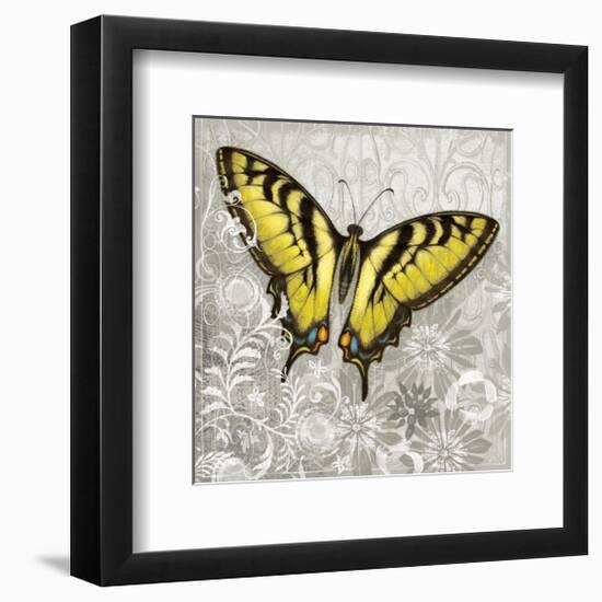Yellow Butterfly-Alan Hopfensperger-Framed Premium Giclee Print