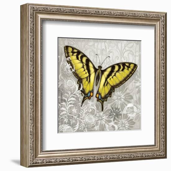 Yellow Butterfly-Alan Hopfensperger-Framed Art Print