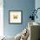 Yellow Butterfly-PhotoINC-Framed Photographic Print displayed on a wall