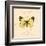 Yellow Butterfly-Artique Studio-Framed Art Print