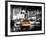 Yellow Cab on 7th Avenue at Times Square by Night-Philippe Hugonnard-Framed Photographic Print