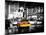 Yellow Cab on 7th Avenue at Times Square by Night-Philippe Hugonnard-Mounted Photographic Print