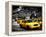 Yellow Cabs, 72nd Street, IRT Broadway Subway Station, Upper West Side of Manhattan, New York-Philippe Hugonnard-Framed Premier Image Canvas