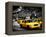 Yellow Cabs, 72nd Street, IRT Broadway Subway Station, Upper West Side of Manhattan, New York-Philippe Hugonnard-Framed Premier Image Canvas