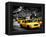 Yellow Cabs, 72nd Street, IRT Broadway Subway Station, Upper West Side of Manhattan, New York-Philippe Hugonnard-Framed Premier Image Canvas