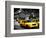 Yellow Cabs, 72nd Street, IRT Broadway Subway Station, Upper West Side of Manhattan, New York-Philippe Hugonnard-Framed Photographic Print