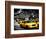 Yellow Cabs, 72nd Street, IRT Broadway Subway Station, Upper West Side of Manhattan, New York-Philippe Hugonnard-Framed Photographic Print