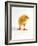 Yellow Chick-Jane Burton-Framed Photographic Print