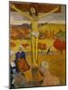 Yellow Christ. Oil on canvas (1889) 92 x 73 cm Cat. W 327.-Paul Gauguin-Mounted Giclee Print