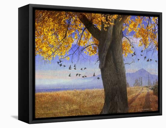 Yellow Cottonwood-Chris Vest-Framed Premier Image Canvas