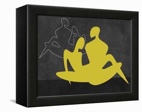 Yellow Couple-Felix Podgurski-Framed Stretched Canvas