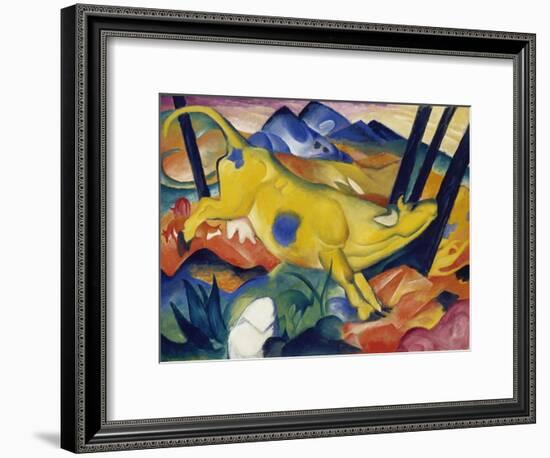 Yellow Cow, 1911-Franz Marc-Framed Giclee Print