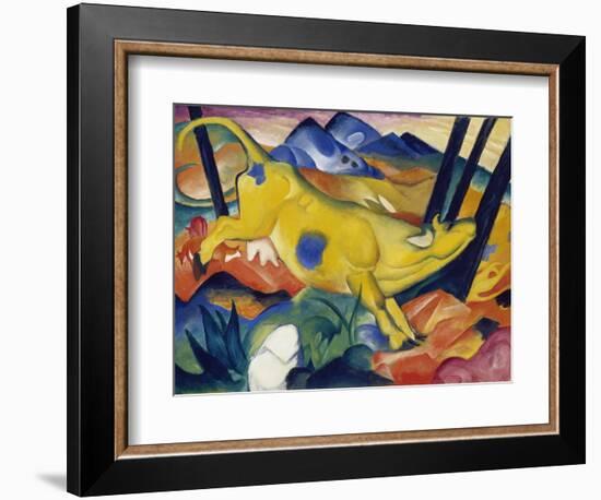 Yellow Cow, 1911-Franz Marc-Framed Giclee Print