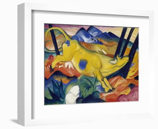 Yellow Cow, 1911-Franz Marc-Framed Giclee Print