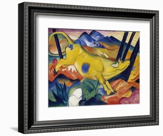 Yellow Cow, 1911-Franz Marc-Framed Giclee Print