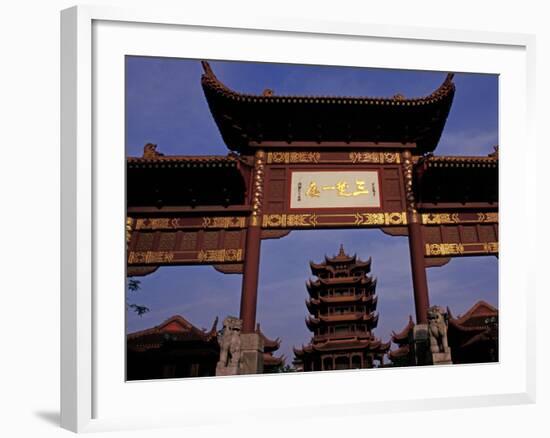 Yellow Crane Chamber, Sichuan, China-Keren Su-Framed Photographic Print