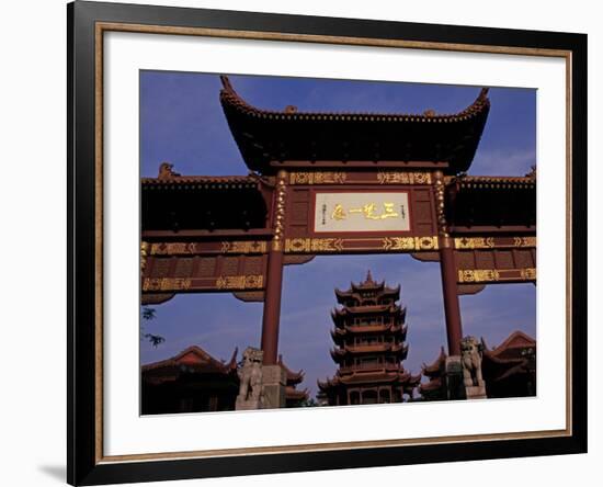 Yellow Crane Chamber, Sichuan, China-Keren Su-Framed Photographic Print