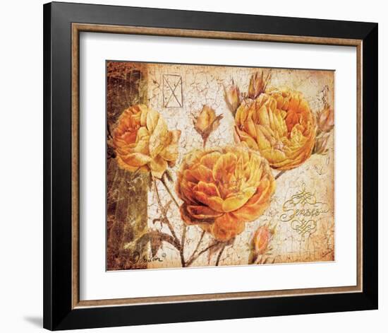 Yellow Cry-Joadoor-Framed Art Print