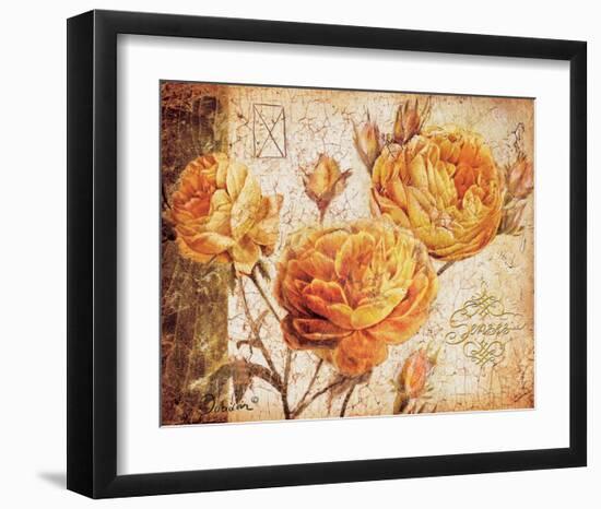 Yellow Cry-Joadoor-Framed Art Print