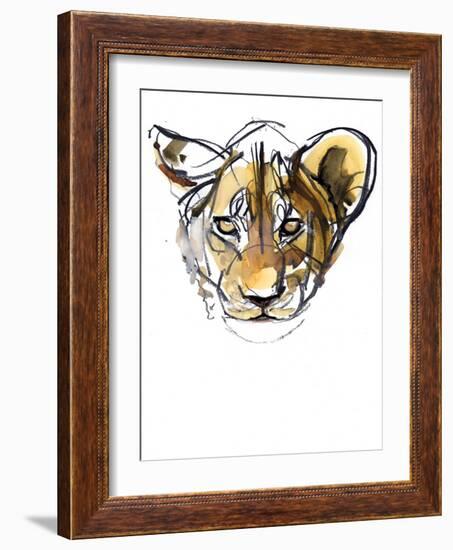 Yellow Cub, 2019,-Mark Adlington-Framed Giclee Print