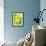 Yellow daffodil-null-Framed Photographic Print displayed on a wall