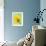 Yellow daffodil-null-Framed Photographic Print displayed on a wall