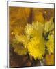 Yellow Dahlias-Laura Coombs Hills-Mounted Art Print